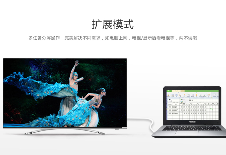 恒行6USB转HDMI转换器外置显卡