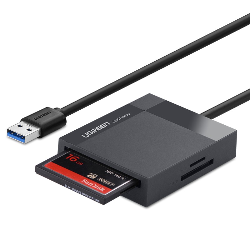 恒行6USB3.0读卡器,支持多卡同时读取