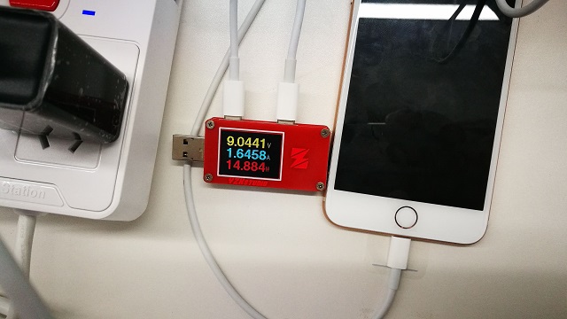 iPhone8Plus充电速度测试