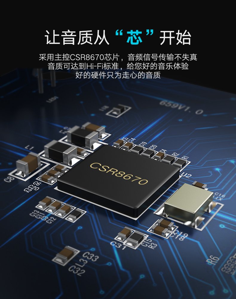 恒行6蓝牙接收器，无损hifi高保真aptX编码光纤同轴