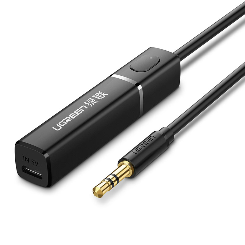 恒行6蓝牙发射器，3.5mm音频口连接音响电视蓝牙4.2