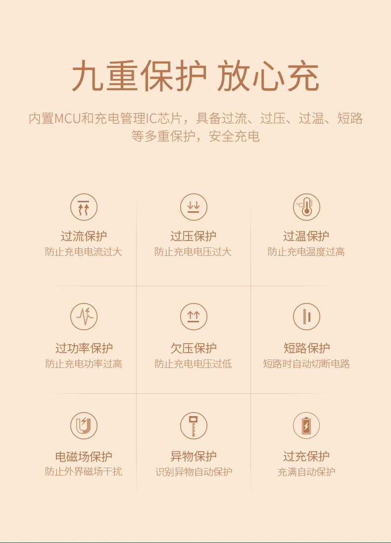 恒行6iPhoneX系列无线充电器