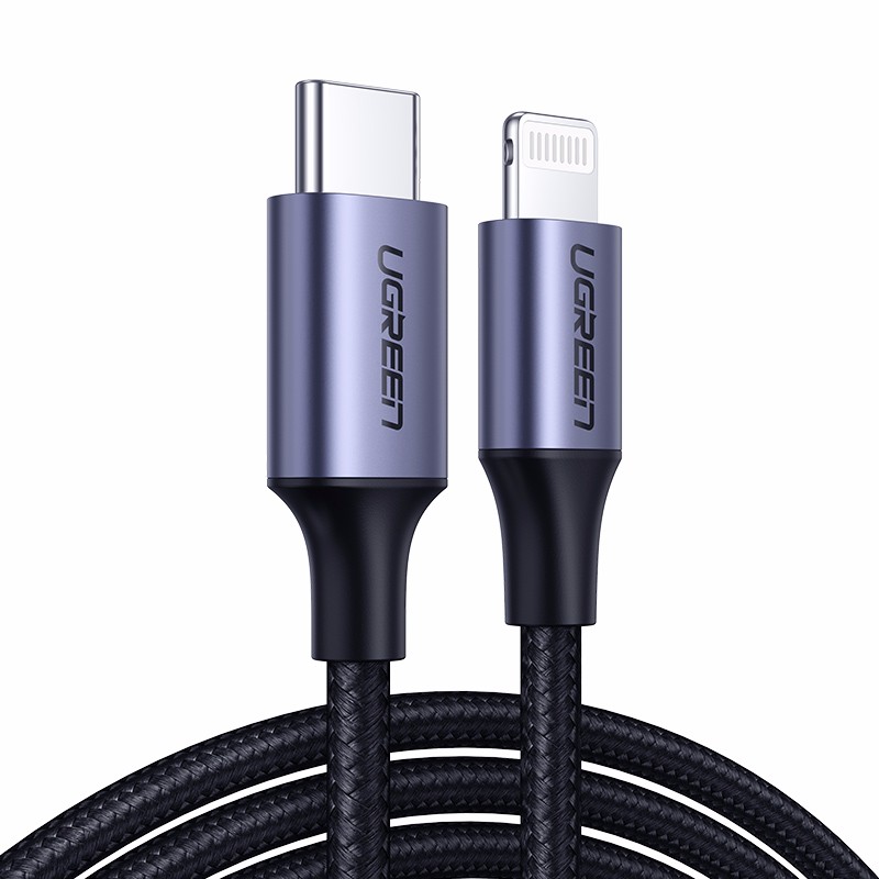 恒行6usb-c转lightning闪充线编织款