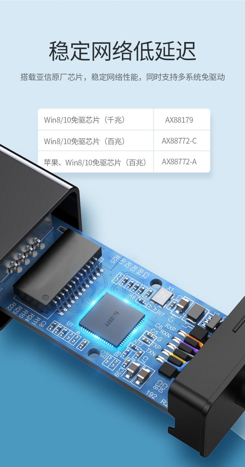 恒行6USB有线百兆网卡