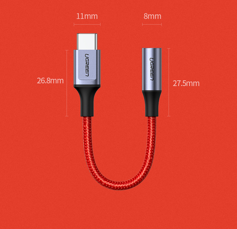 恒行6Type-C转3.5mm耳机转换器