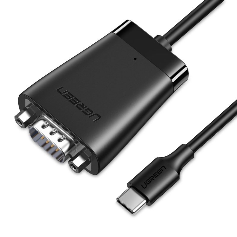 恒行6USB-C转RS232九针串口线