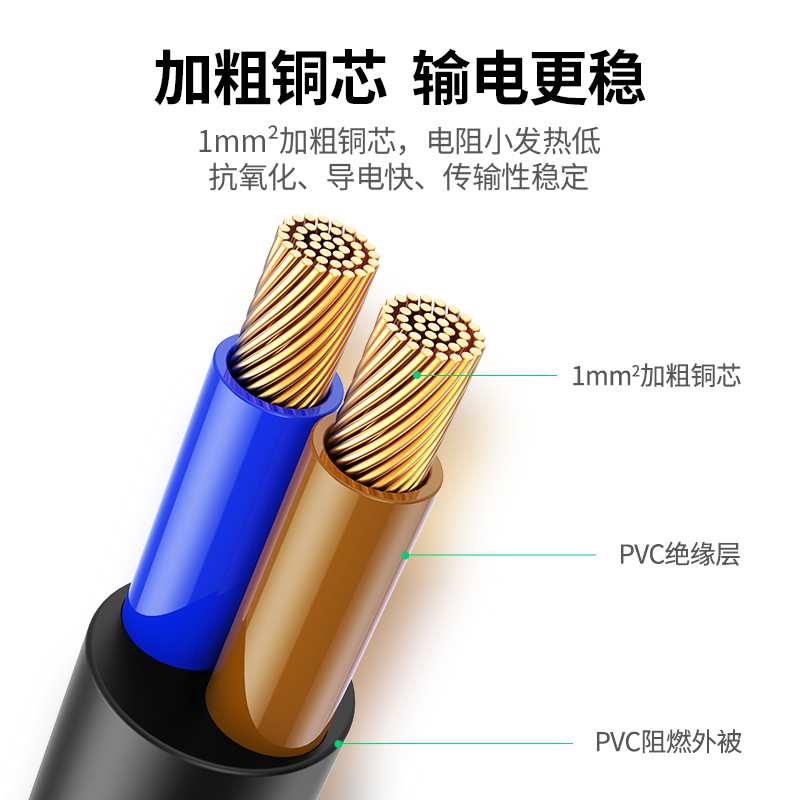 恒行6电源延长线