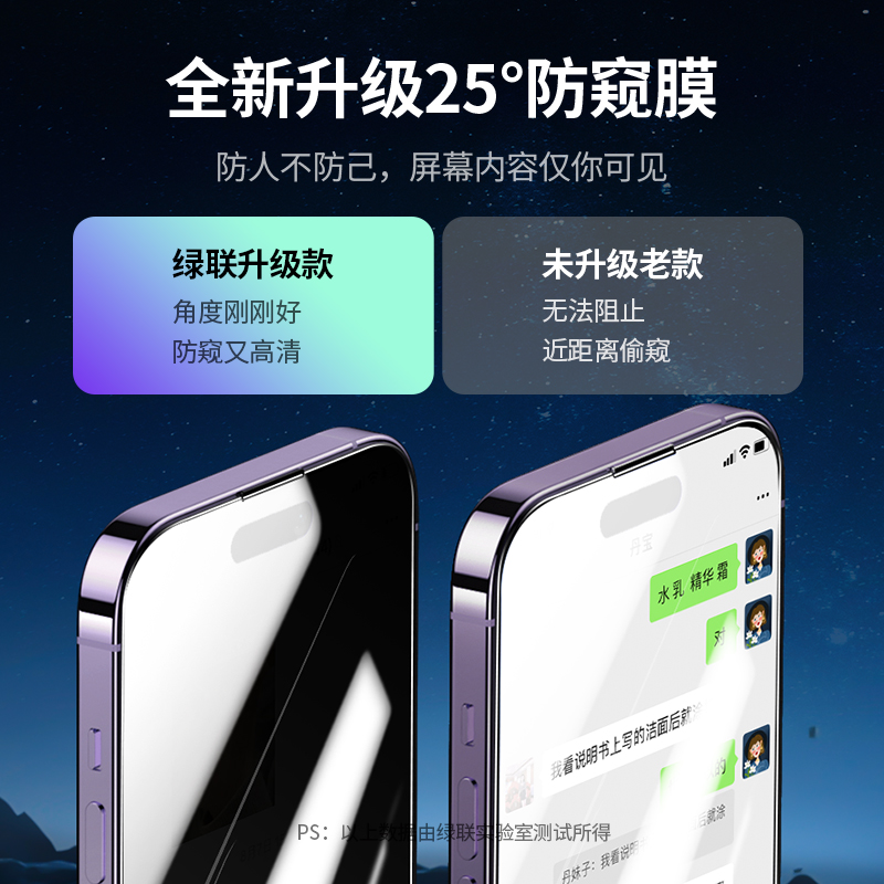 恒行6适用苹果iPhone14防窥膜