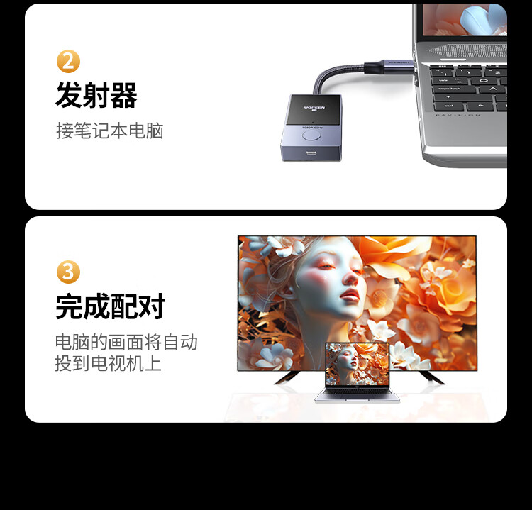 Type-C无线投屏器细节展示 Type-C无线投屏器细节展示