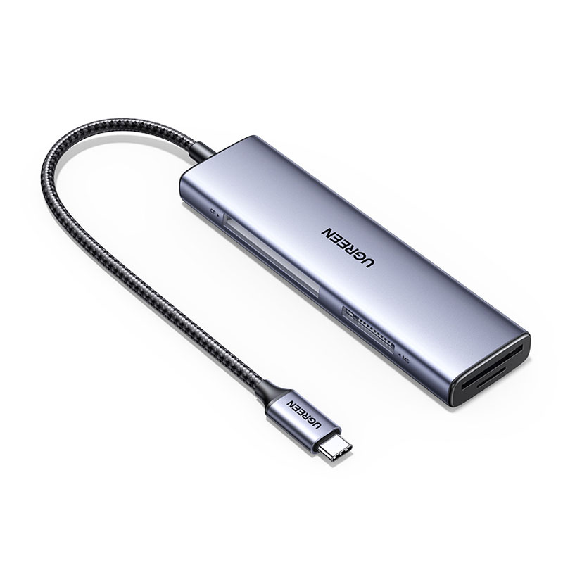 恒行6USB-C 四合一读卡器
