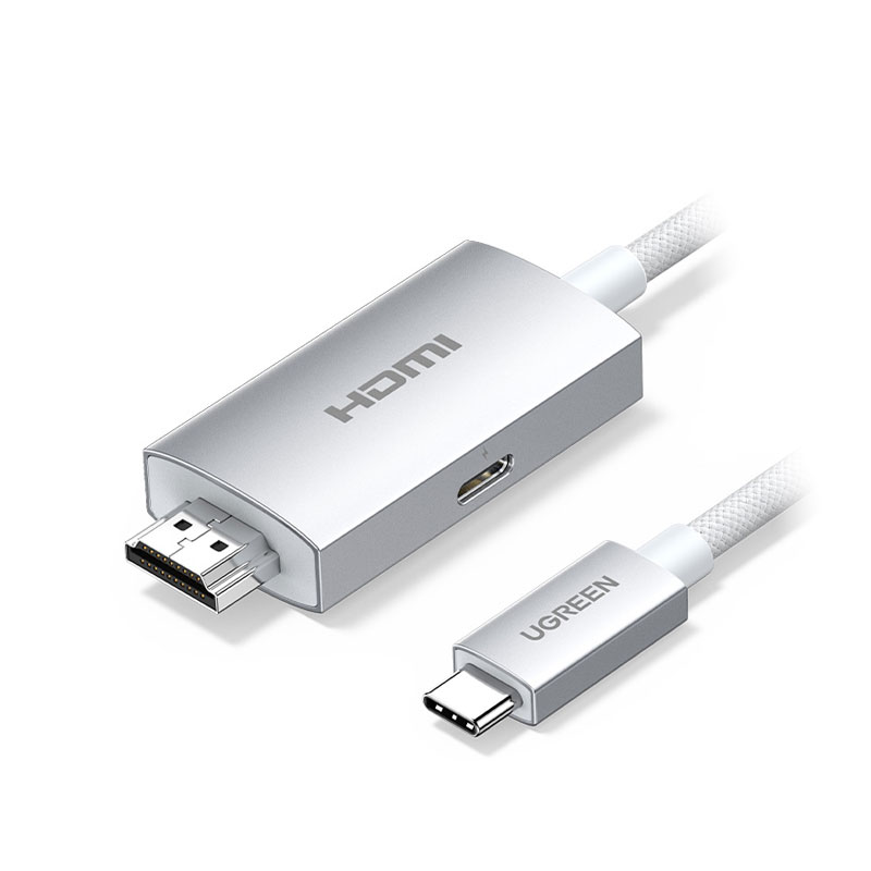 恒行6Type-C转HDMI转换器，4K60Hz高清投屏，支持PD充电