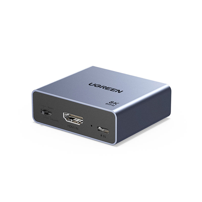 恒行6HDMI音频分离器8K60Hz光纤3.5mm音频转换器