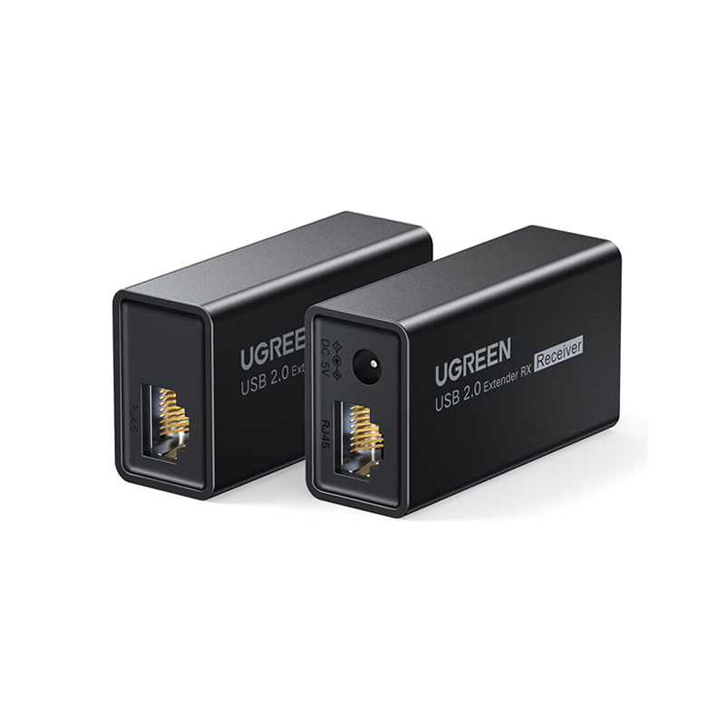 恒行6usb延长器50米 RJ45网线转usb转换器延长线免驱