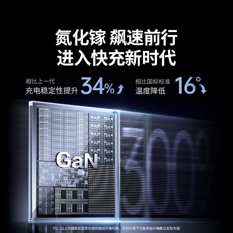 恒行6T6氮化镓20W快充梯形排插 桌面充电站