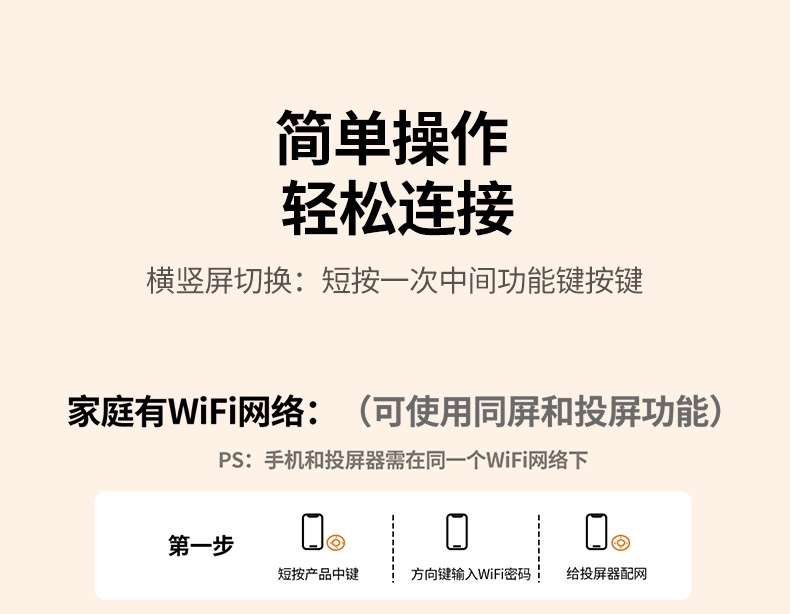 ptsfb 无线投屏器 短视频大屏观看