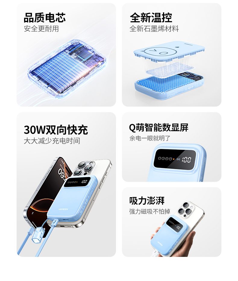 恒行6PB575 内置17颗N52磁芯 磁吸力提升1.6倍