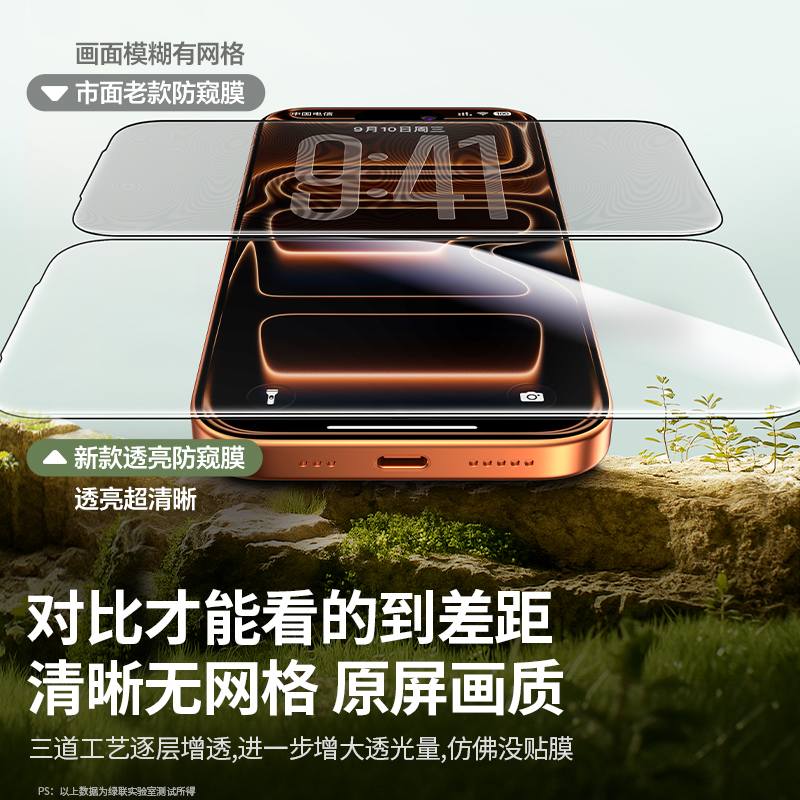 恒行6iPhone17系列康宁防窥钢化膜