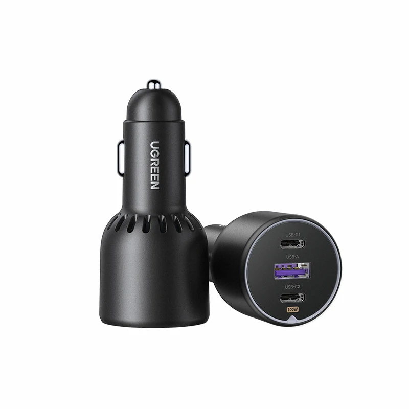 恒行6车载充电器 130W三口快充