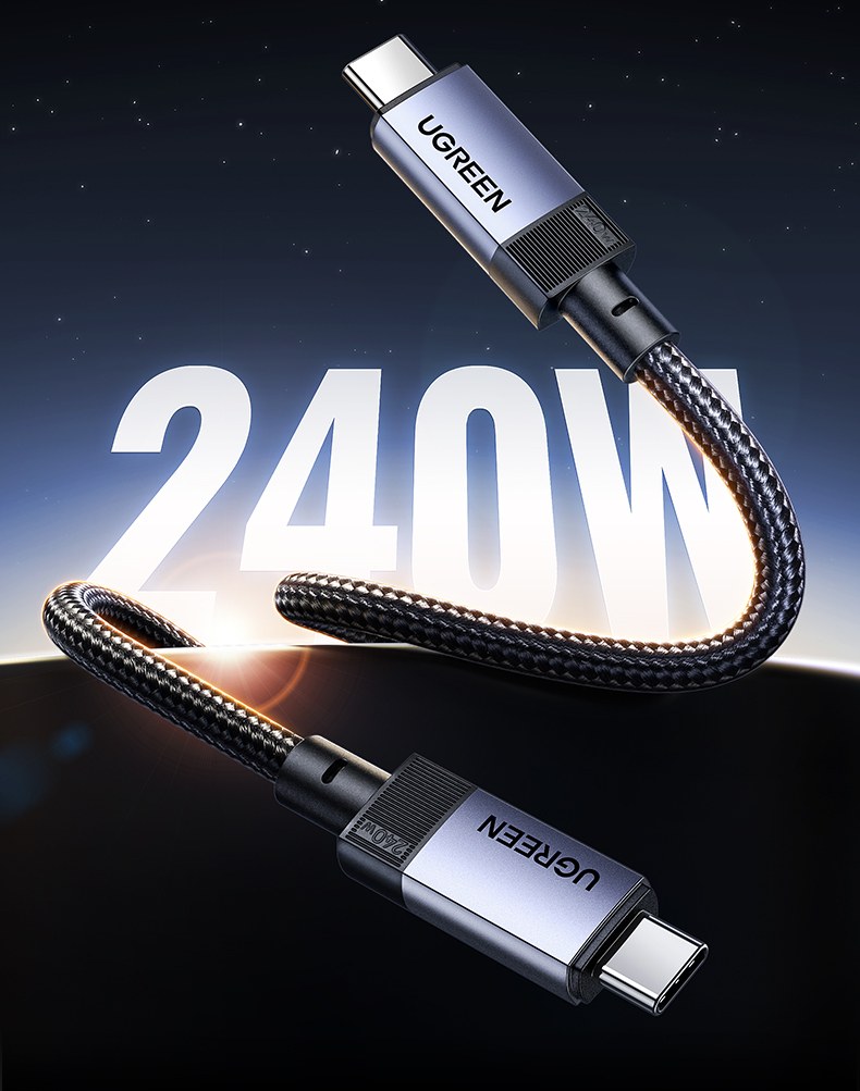 恒行6L701数据线支持PD3.1快充协议充电性能展示