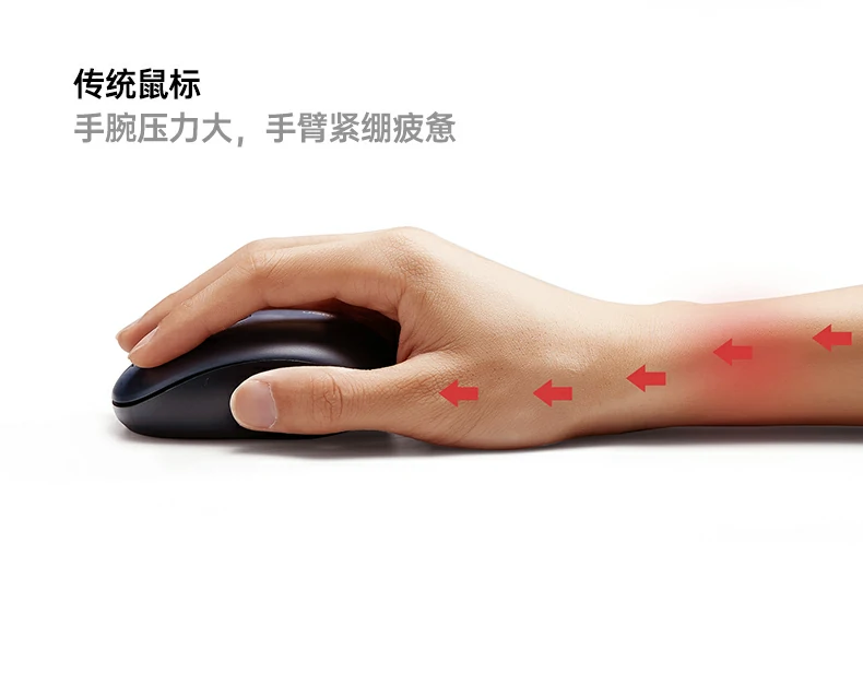 恒行6M571P垂直鼠标 办公与设计通用