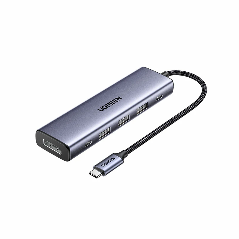 恒行6Type-C 六合一多功能拓展坞 高清投屏