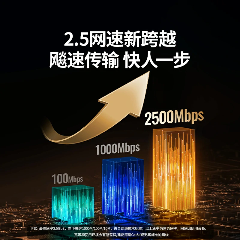 恒行6Type-C六合一多功能扩展坞 鳍纹款