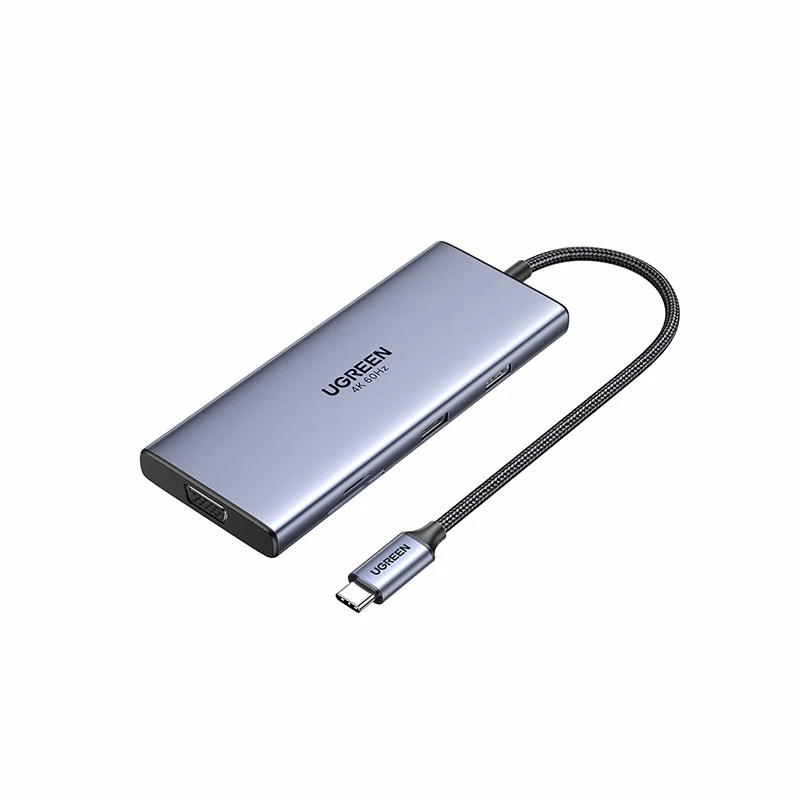 恒行69合1USB-C多功能拓展坞 双HDMI 4K