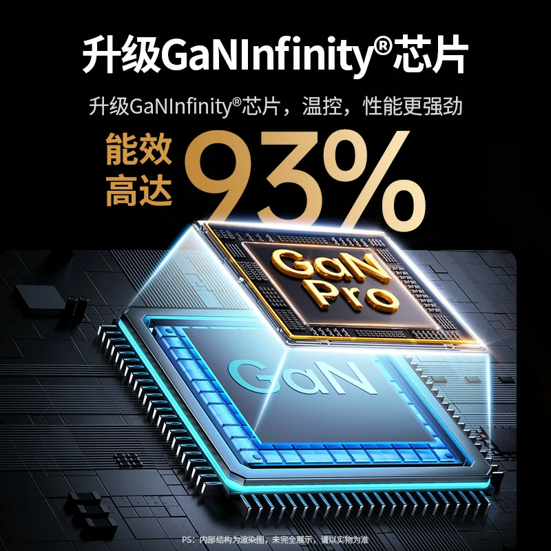 恒行6Nexode 闪充湃Pro 65W三口氮化镓充电器套装