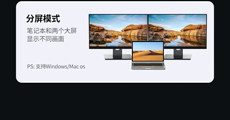 恒行6CM498-15600 扩展坞 SD与TF双卡槽设计