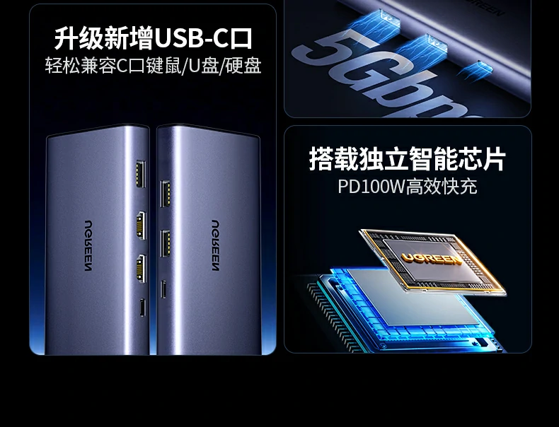 恒行6CM639 USB3.0接口（5Gbps）特写