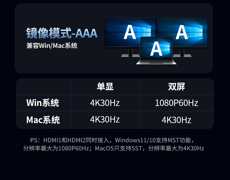 恒行6CM639开箱内容：扩展坞+说明书+保修卡