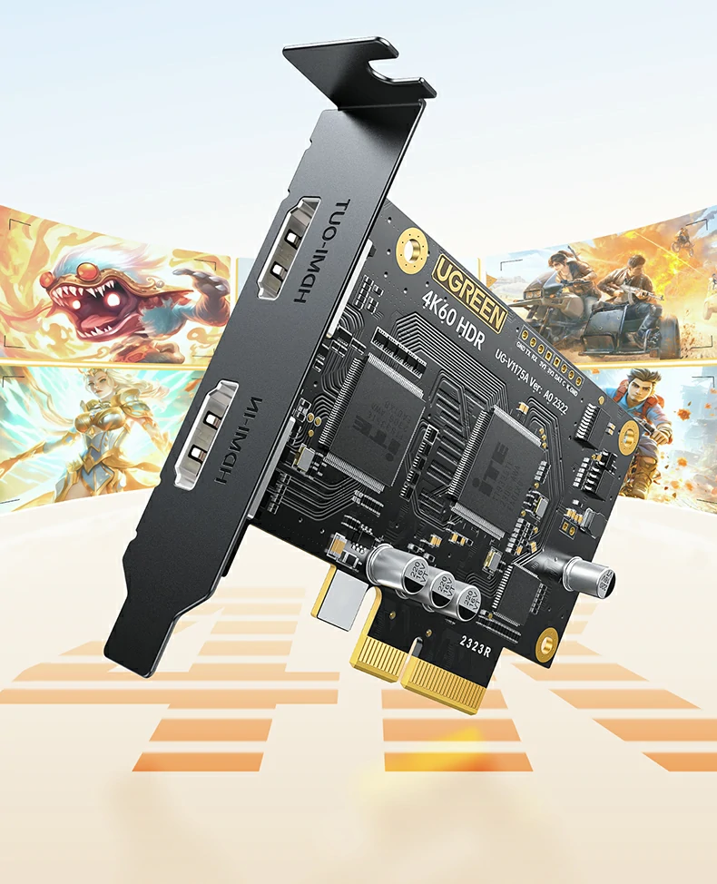 恒行6CM701 HDMI输入与环出接口特写