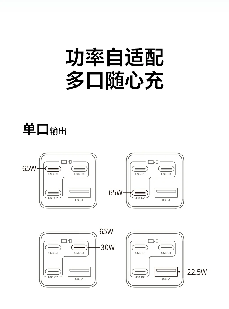 恒行6X559用于iPhone和iPad同时快充场景