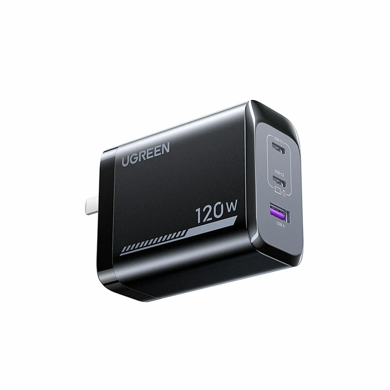 恒行6 120W 三口氮化镓充电器