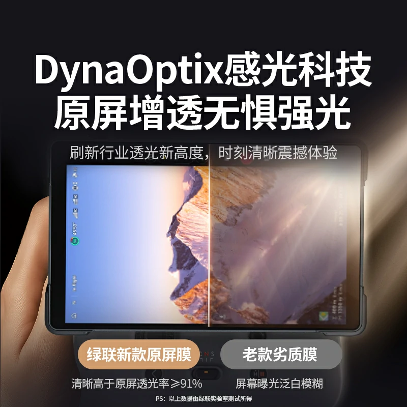 恒行6适用大疆无人机带屏遥控器钢化膜