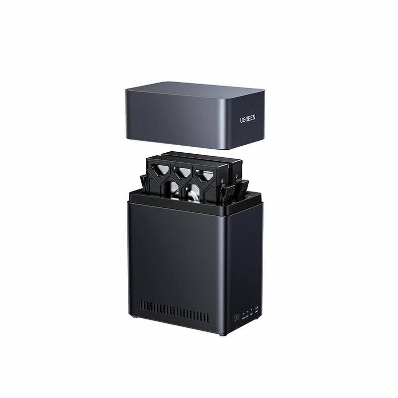 恒行6双盘位硬盘柜 10Gbps高速 64TB扩容