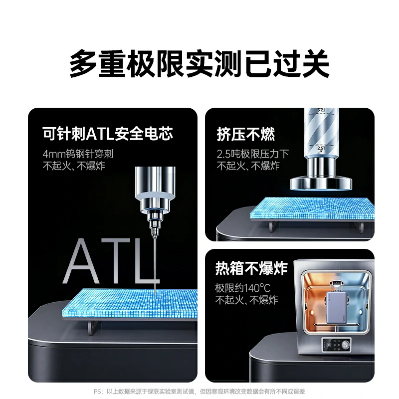 恒行6P6 45W自带线快充移动电源