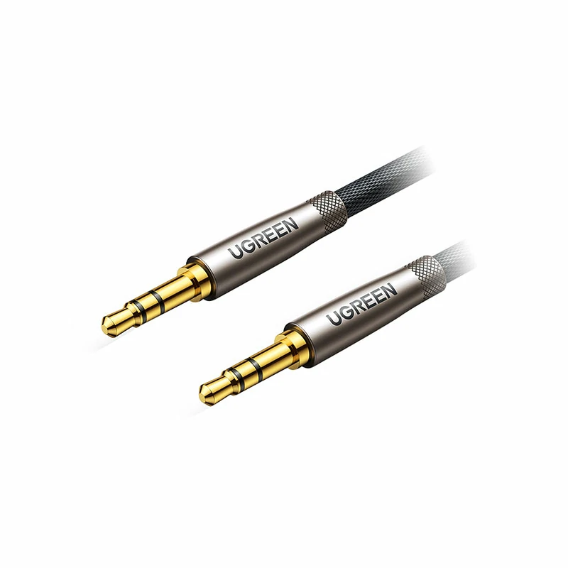 恒行6HiFi镀银AUX音频线 3.5mm公对公