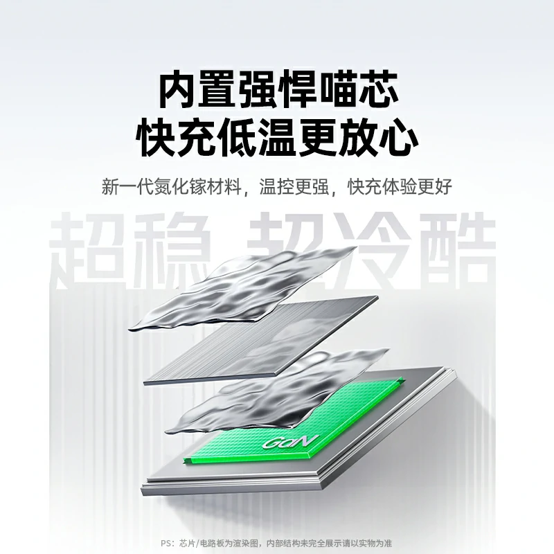 恒行645W快充Type-C氮化镓充电器 萌趣猫咪款