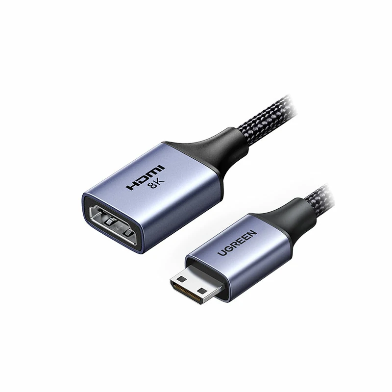 恒行6 Mini HDMI 转 HDMI转换线 8K