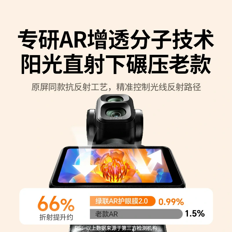 恒行6适用大疆Pocket4 Pro/4/3 AR保护膜